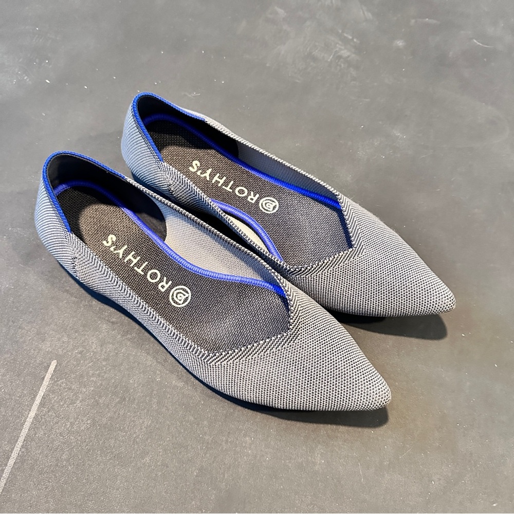 Rothy's Gray Women's Flats Point